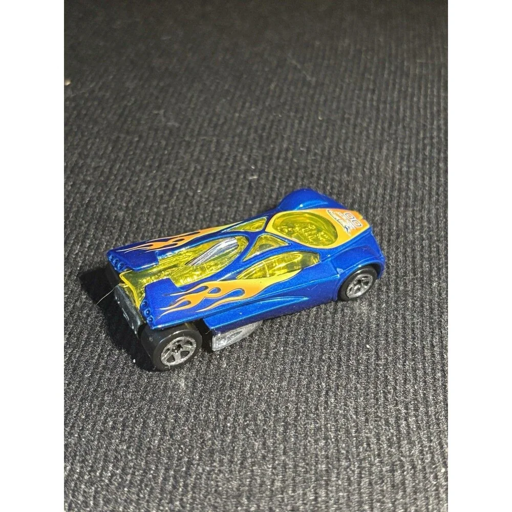 USED HOT WHEELS SLING SHOT 2001 MULTI-COLOURED DIECAST SCALE 1:64 #3